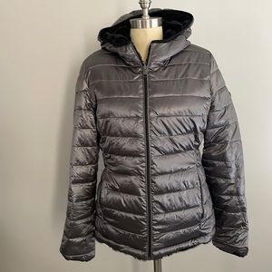 Reversible coat.  Like new!  Worn 1 time